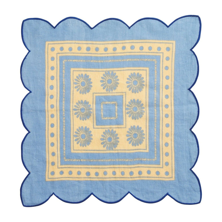 Amer Linen Napkin Set - Blue Jean - Sage x Clare - Ruby's Home Store