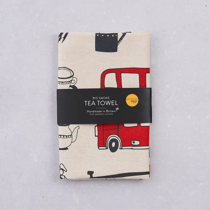 Big Smoke Tea Towel - Victoria Eggs - Ruby's Home Store