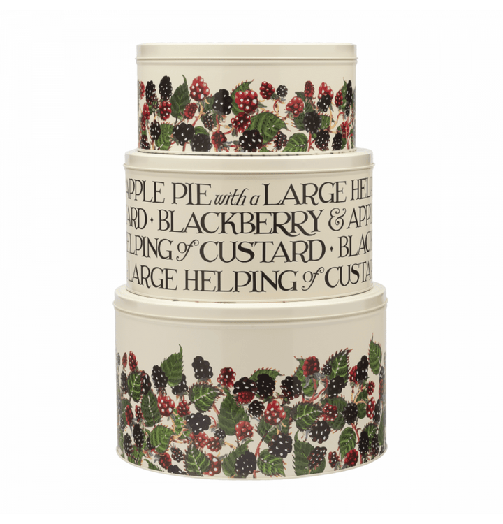 Blackberries Large Round Cake Tins - Set of 3 - Emma Bridgewater - Ruby's Home Store
