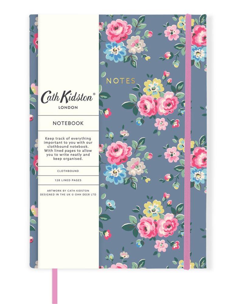 Cath Kidston Floral Notebook - A5 Hard Cover - Ruby's Home Store
