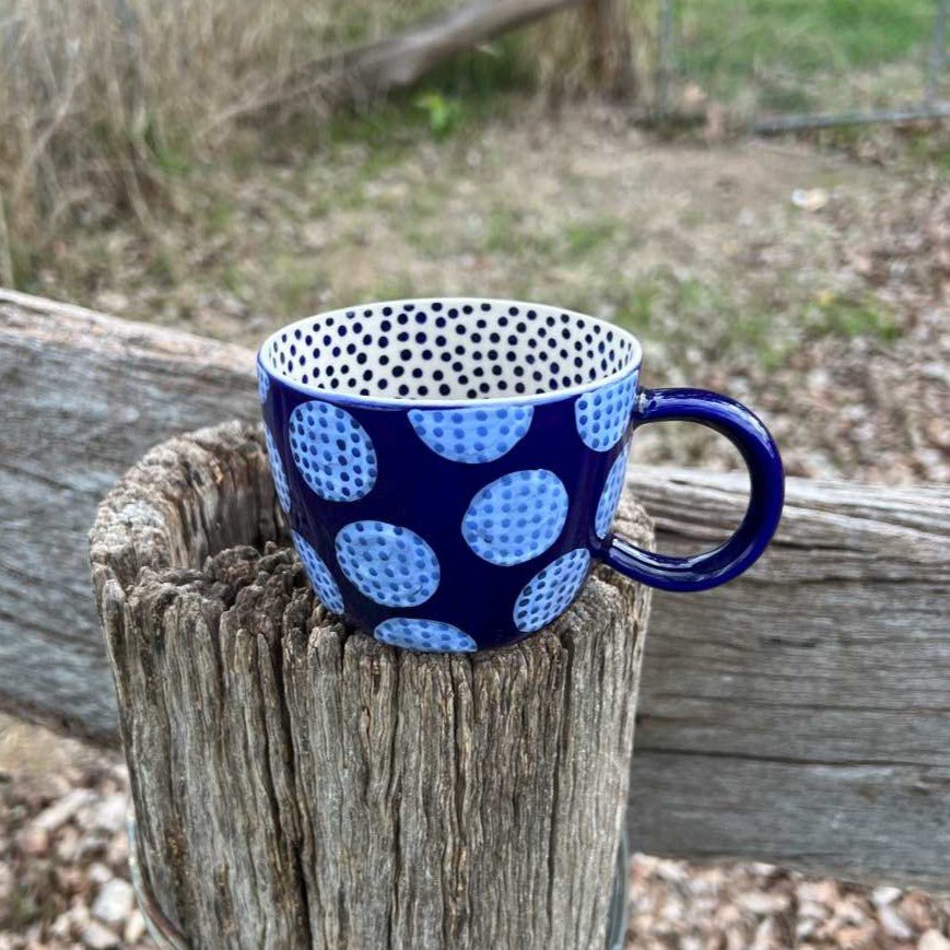 Chino Mug Blue Boulders - Jones & Co - Ruby's Home Store