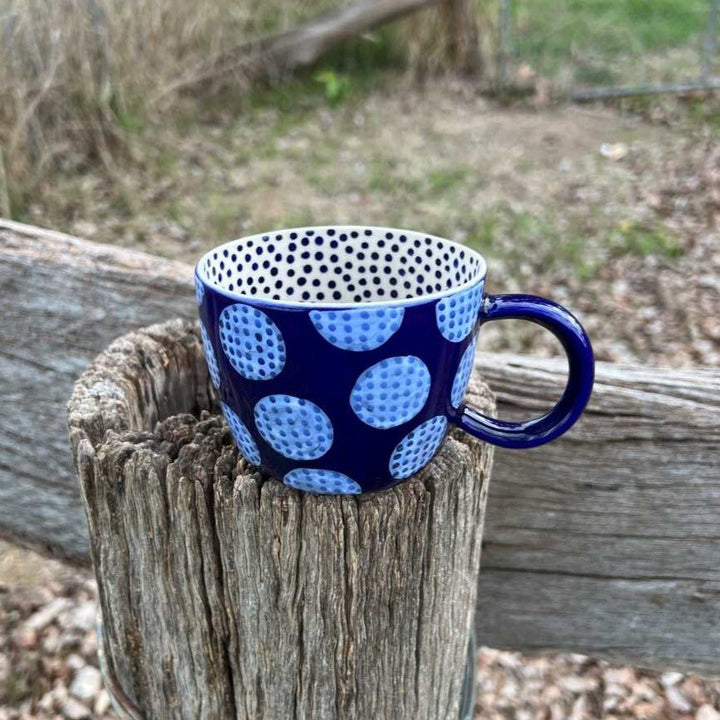 Chino Mug Blue Boulders - Jones & Co - Ruby's Home Store