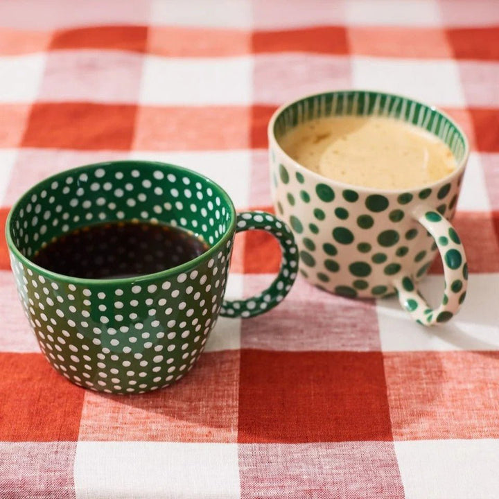 Chino Mug Green Spot - Jones & Co - Ruby's Home Store