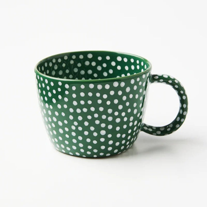 Chino Mug Green Sprinkle - Jones & Co - Ruby's Home Store