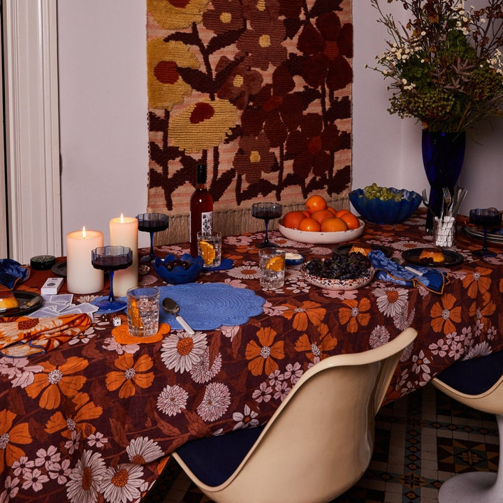 Chumo Crochet Placemat Set - Sage x Clare - Lapis - Ruby's Home Store