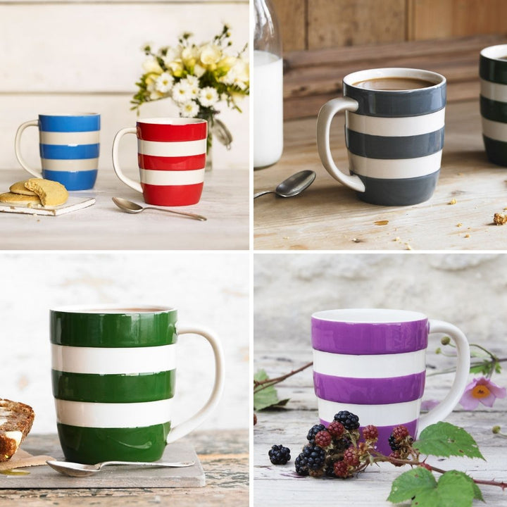 Cornishware Mug - Coloured 12oz - Ruby's Home Store