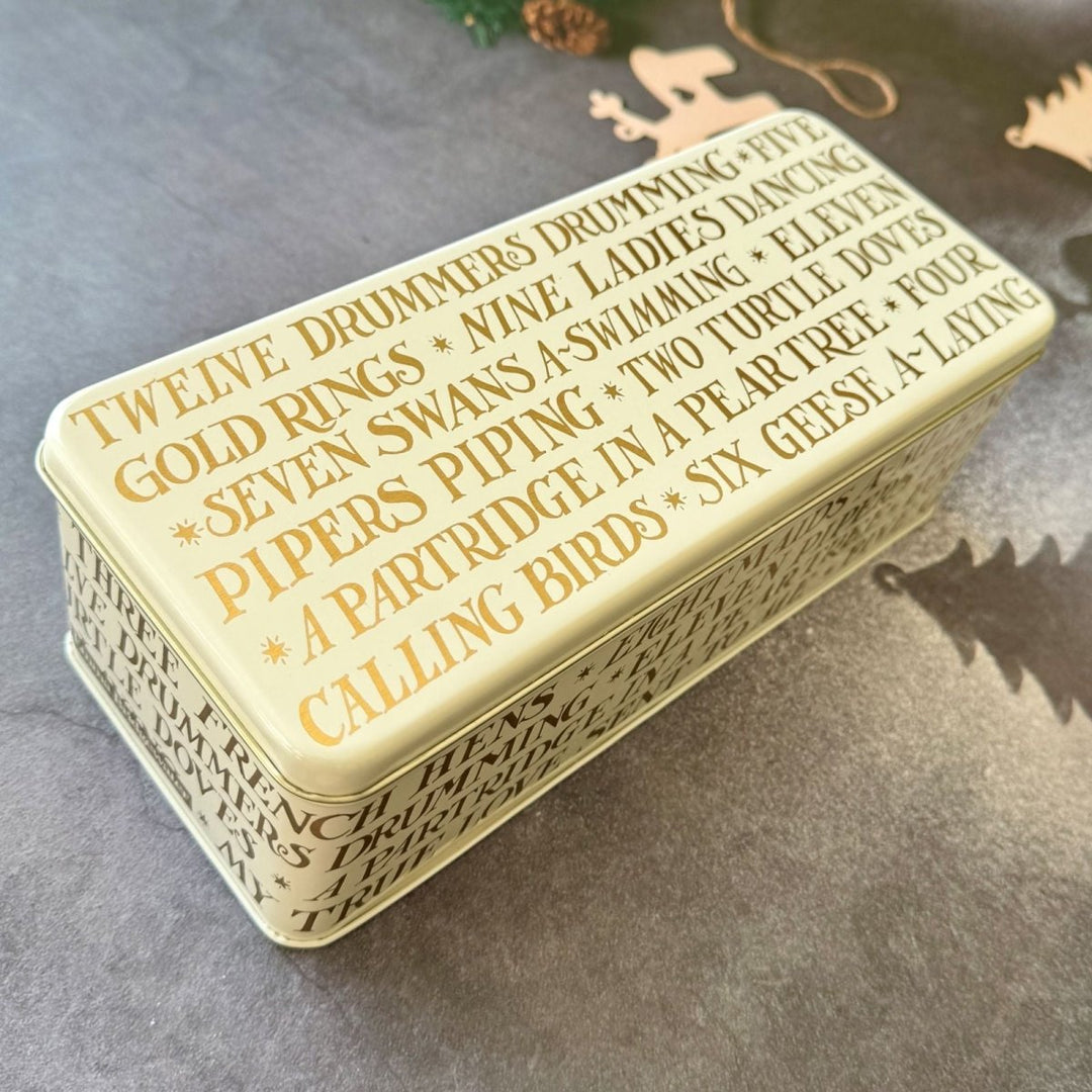 Emma Bridgewater 12 Days of Christmas Rectangle Tin - Ruby's Home Store