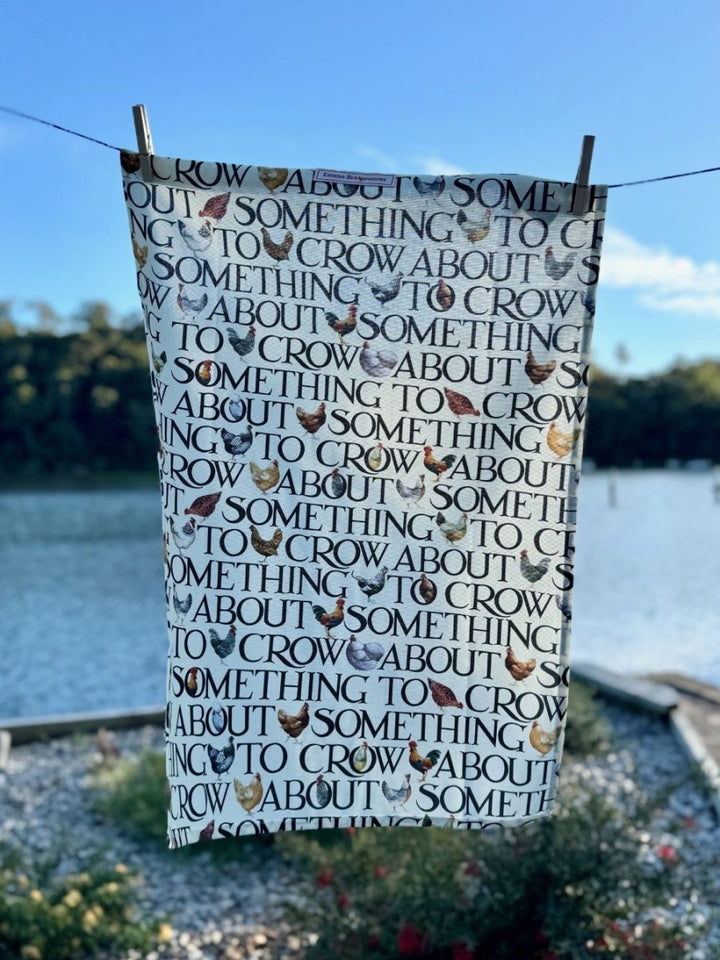 Emma Bridgewater Rise & Shine Black Toast Tea Towel - Ruby's Home Store