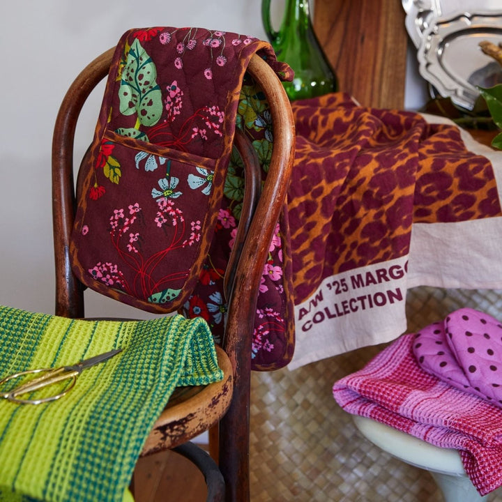Genevieve Double Oven Mitt - Sage x Clare - Ruby's Home Store