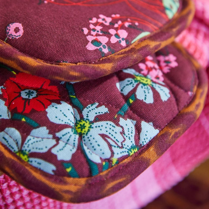 Genevieve Double Oven Mitt - Sage x Clare - Ruby's Home Store