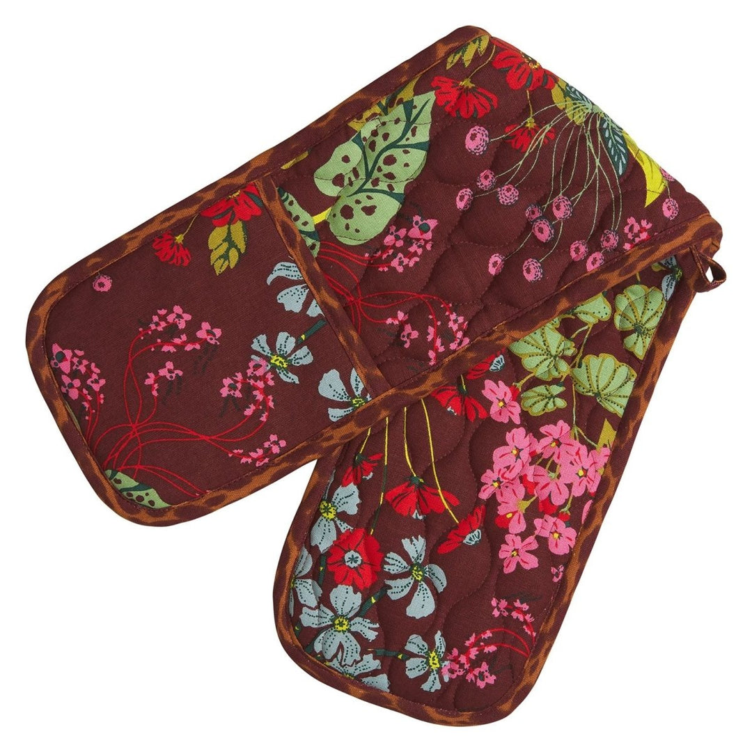 Genevieve Double Oven Mitt - Sage x Clare - Ruby's Home Store