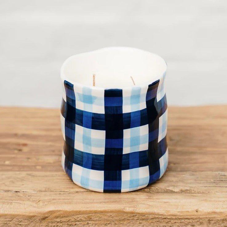 Large Ceramic Candle Jar - Summer - Noss & Co - Ruby's Home Store