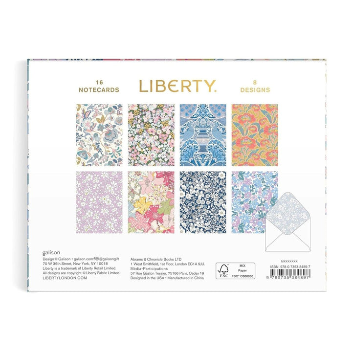 Liberty Floral Greeting Notecard Set - Ruby's Home Store