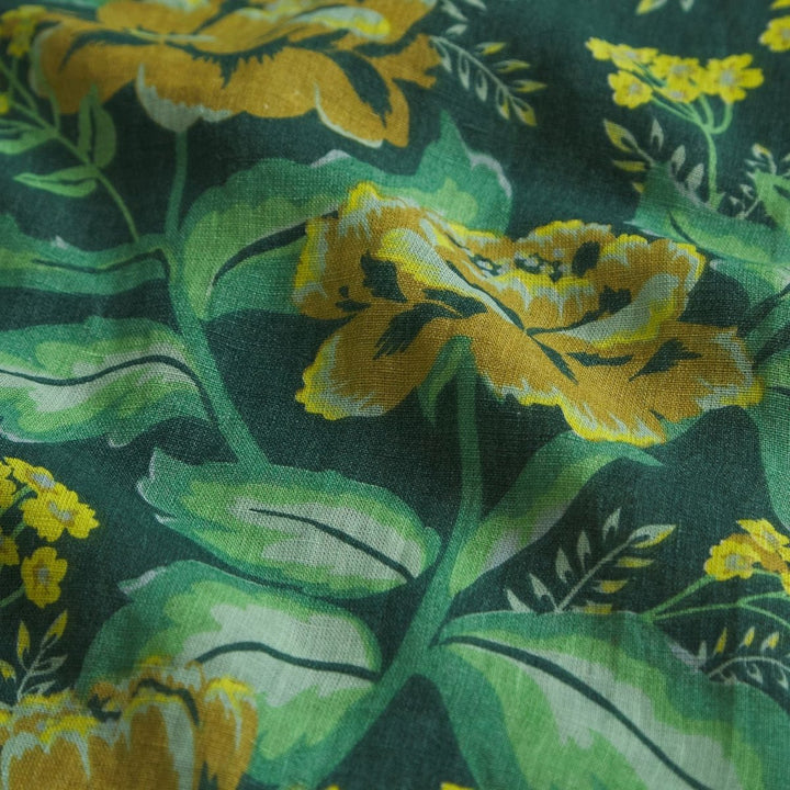 Margot Linen Table Cloth - Forest - Sage x Clare - Ruby's Home Store