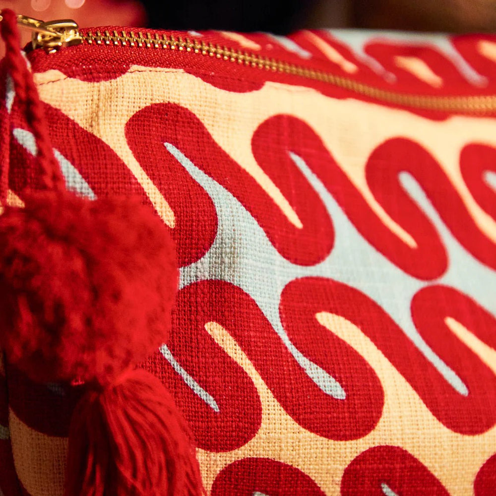 Marzia Cosmetic Bag - Sage x Clare - Ruby's Home Store