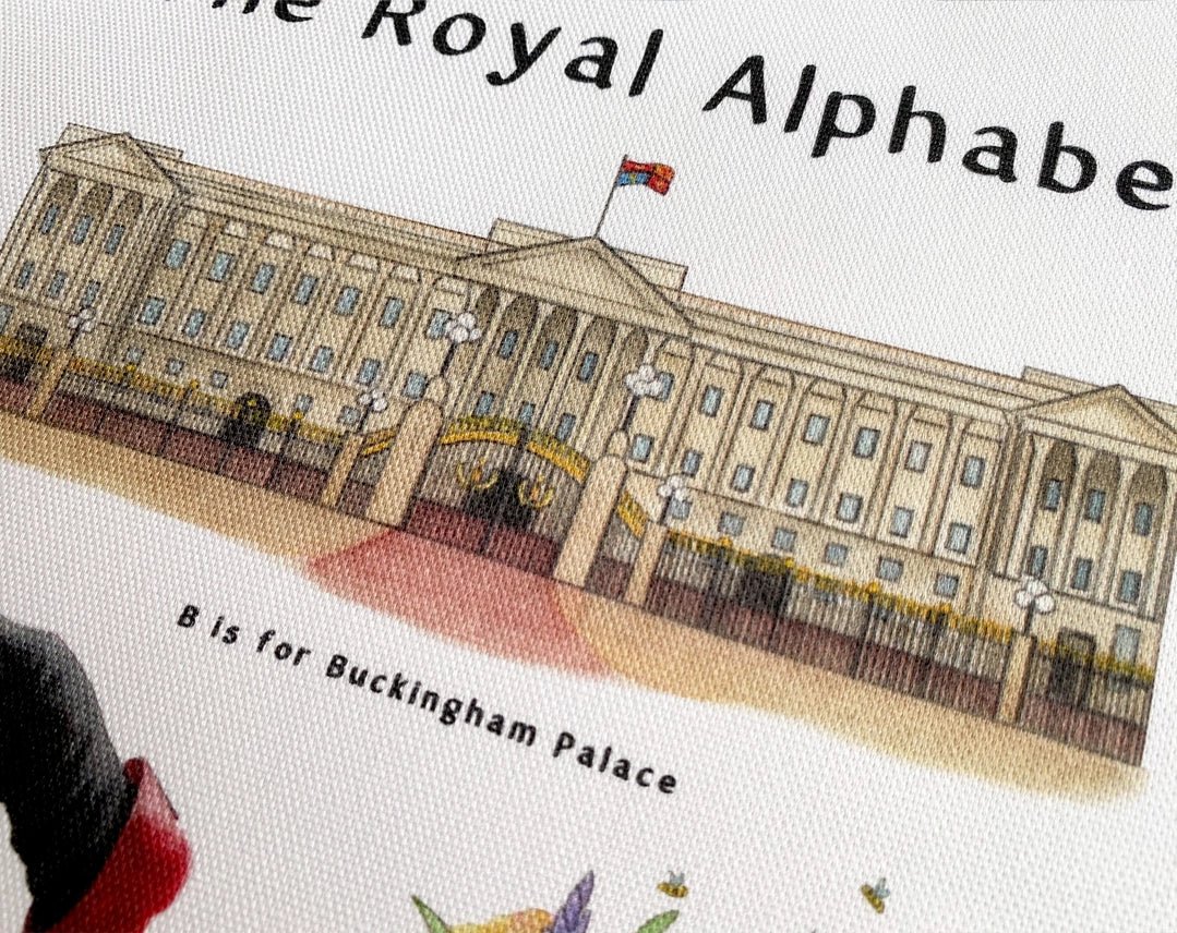 The Royal Alphabet Tea Towel - Ruby's Home Store