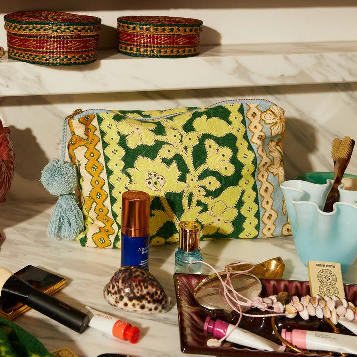 Thea Cosmetic Bag - Sage x Clare - Ruby's Home Store