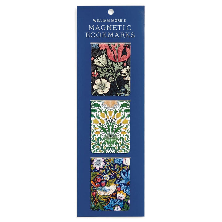 William Morris Magnetic Bookmarks - set of 3 - Ruby's Home Store