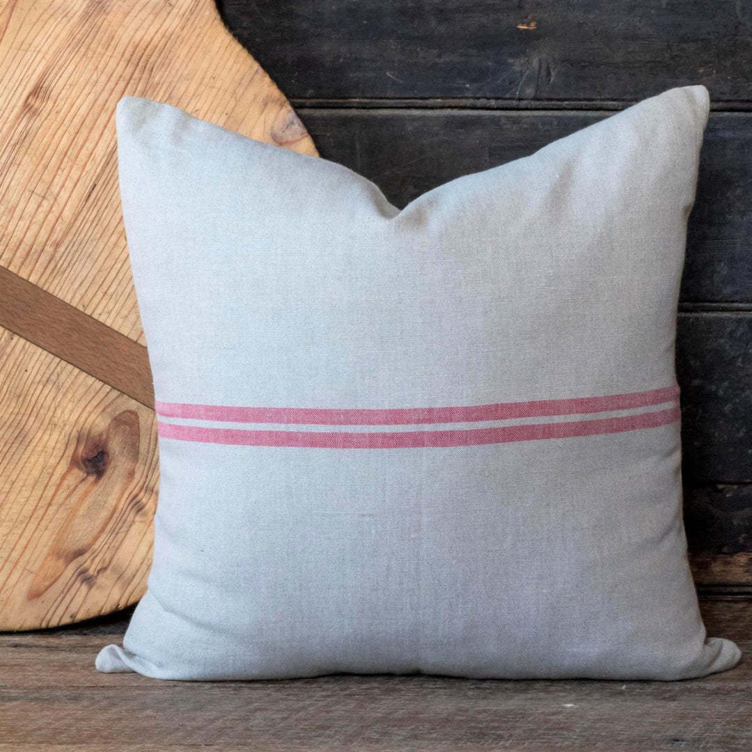 Amelie Cushion - Red - Rubys Home Store 