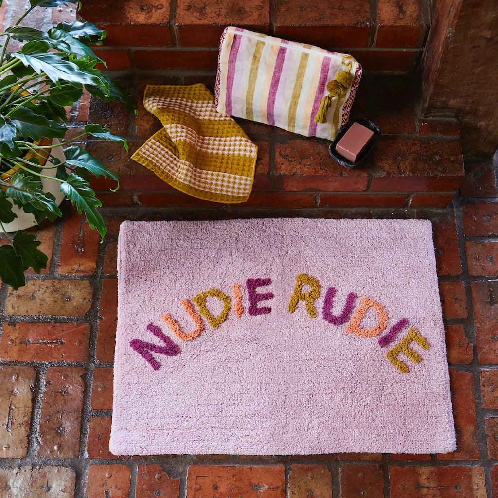 Tula Nudie Rudie Bath Mat - Alegria - Ruby's Home Store