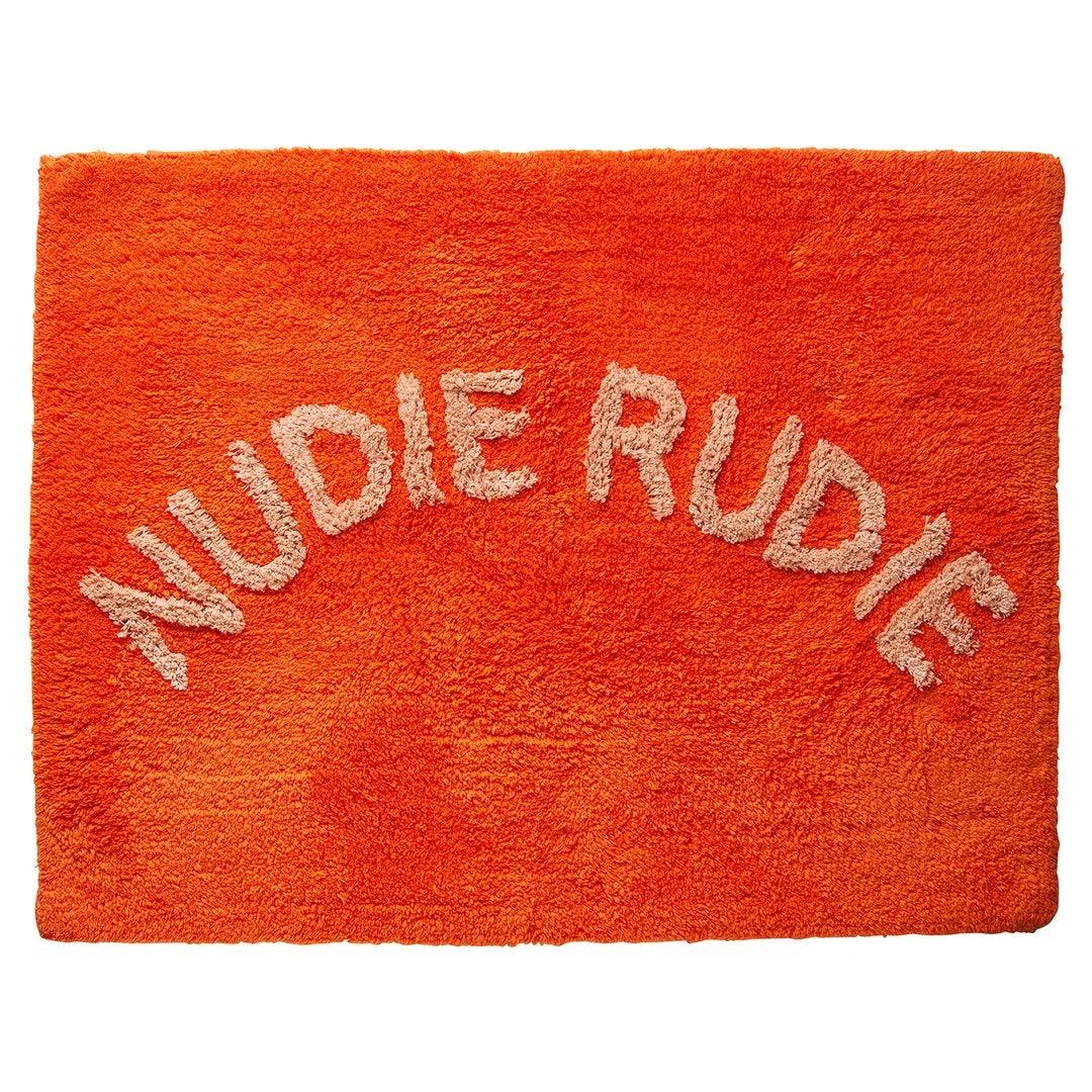 Tula Nudie Rudie Bath Mat - Tangerine - Rubys Home Store 