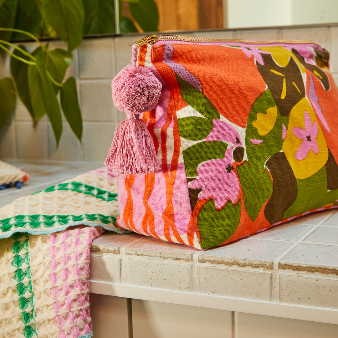 Camarillo cosmetic bag from Sage x Clare