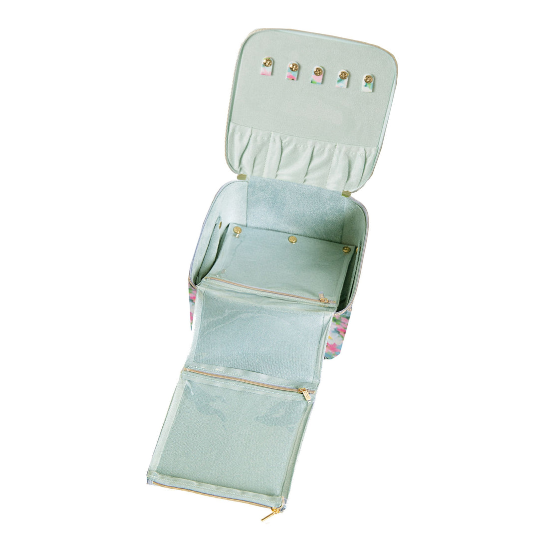 Liberty Large Jewellery Cube - Hazy Daisy