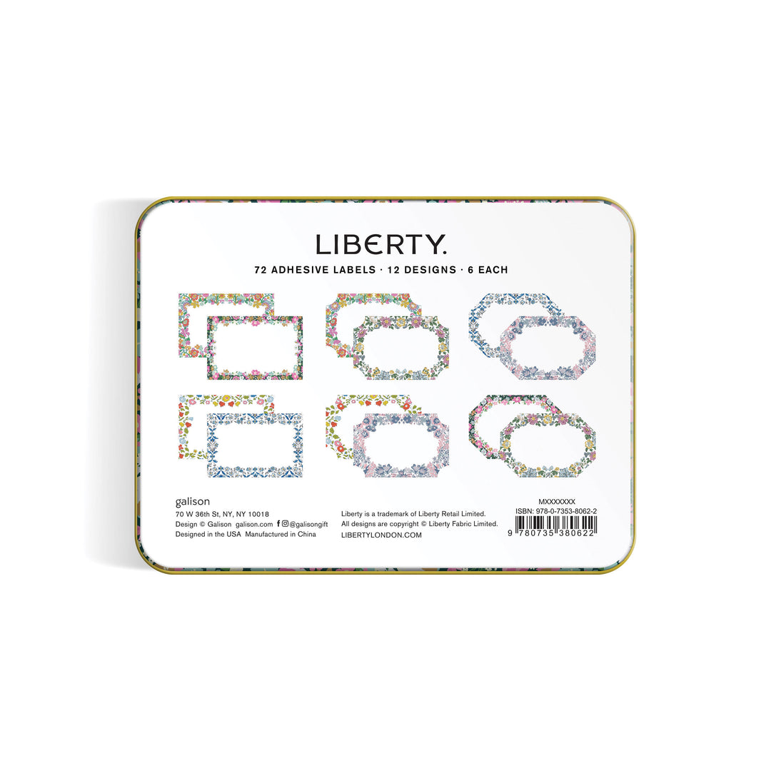 Liberty Tin of Gift Labels