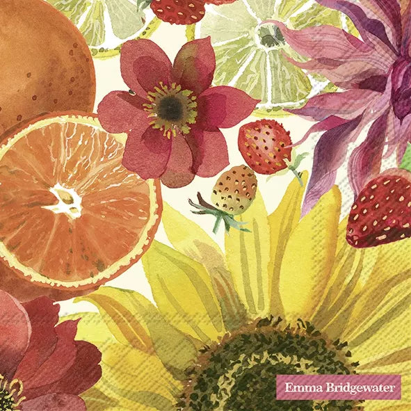 Emma Bridgewater Fruits and Flowers Paper Napkins