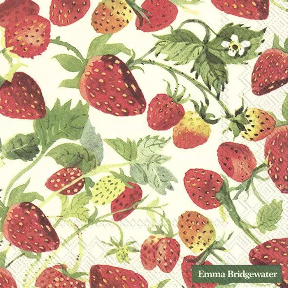 Emma Bridgewater Strawberries Paper Napkins