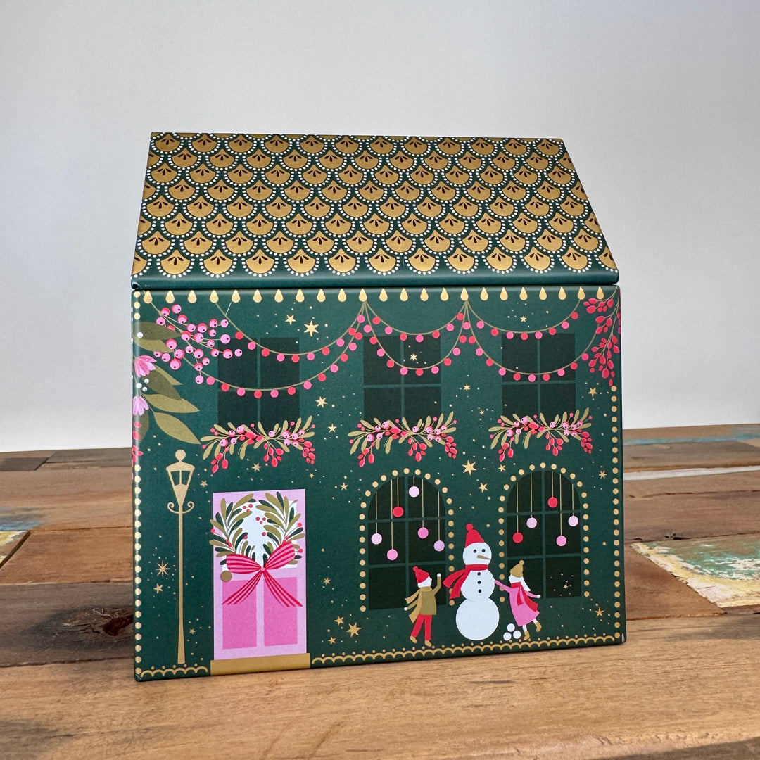 Christmas House Tin - Sara Miller