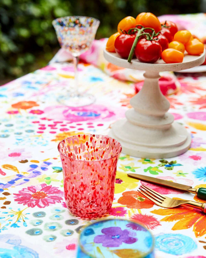 Field of Dreams in Colour Round Linen Tablecloth - Kip & Co