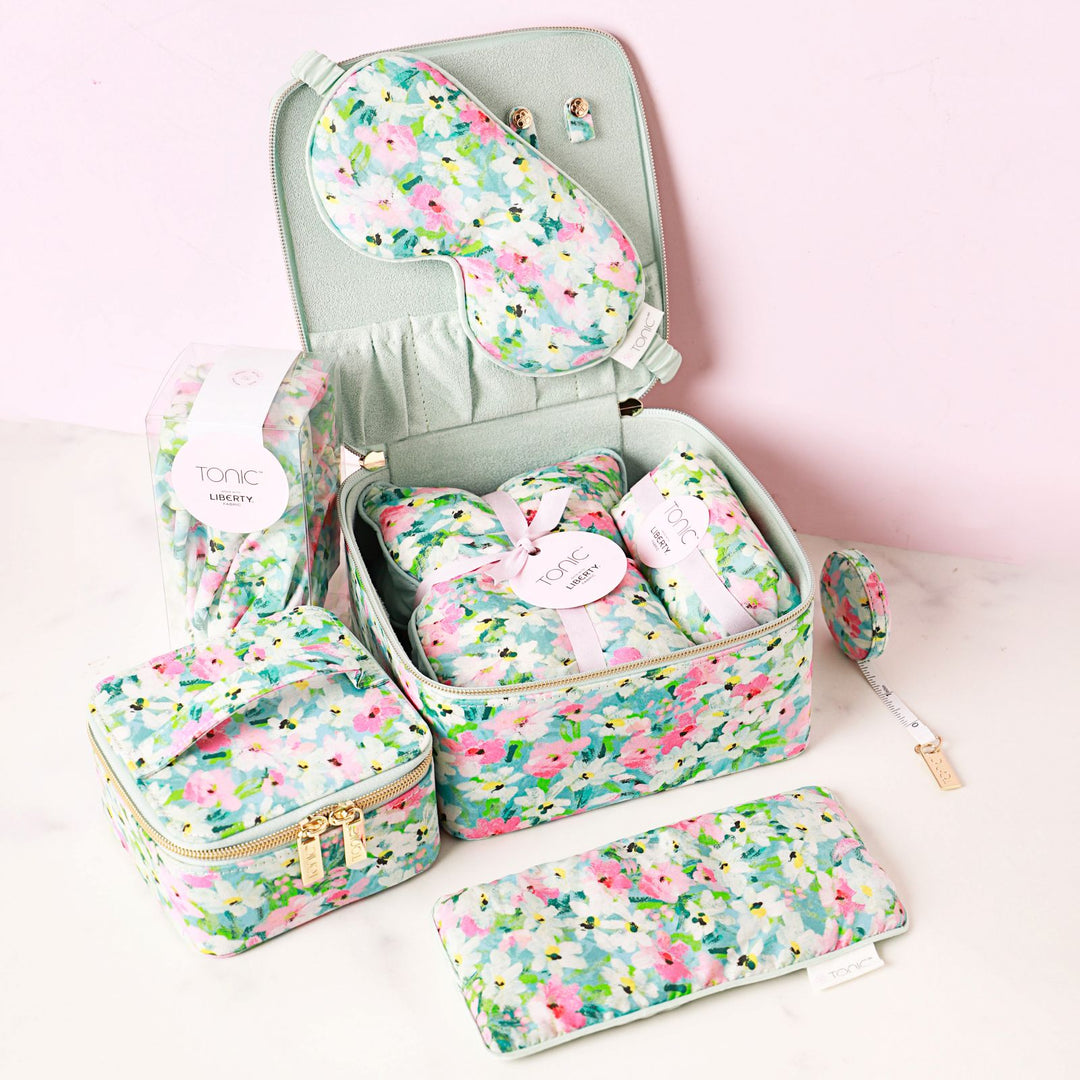Liberty Large Jewellery Cube - Hazy Daisy