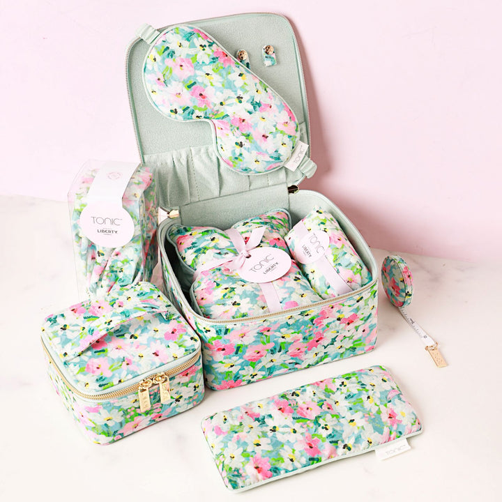 Liberty Large Jewellery Cube - Hazy Daisy