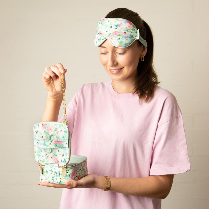 Liberty Jewellery Cube - Hazy Daisy