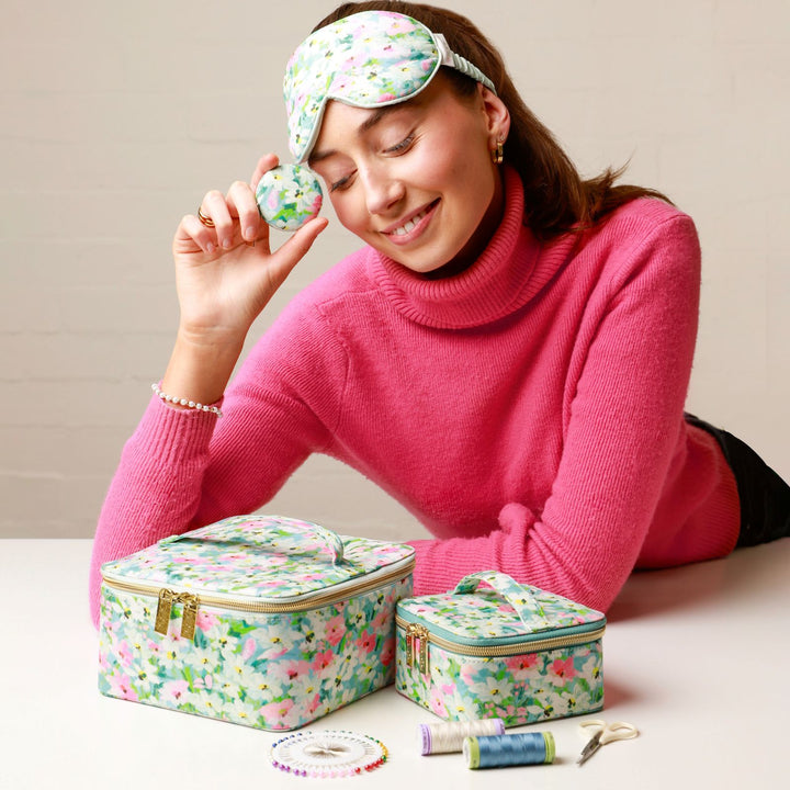 Liberty Jewellery Cube - Hazy Daisy