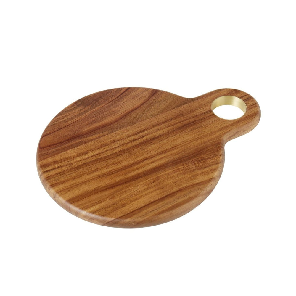 Acacia & Brass Serving Board Natural - Davis & Waddell - Ruby's Home Store