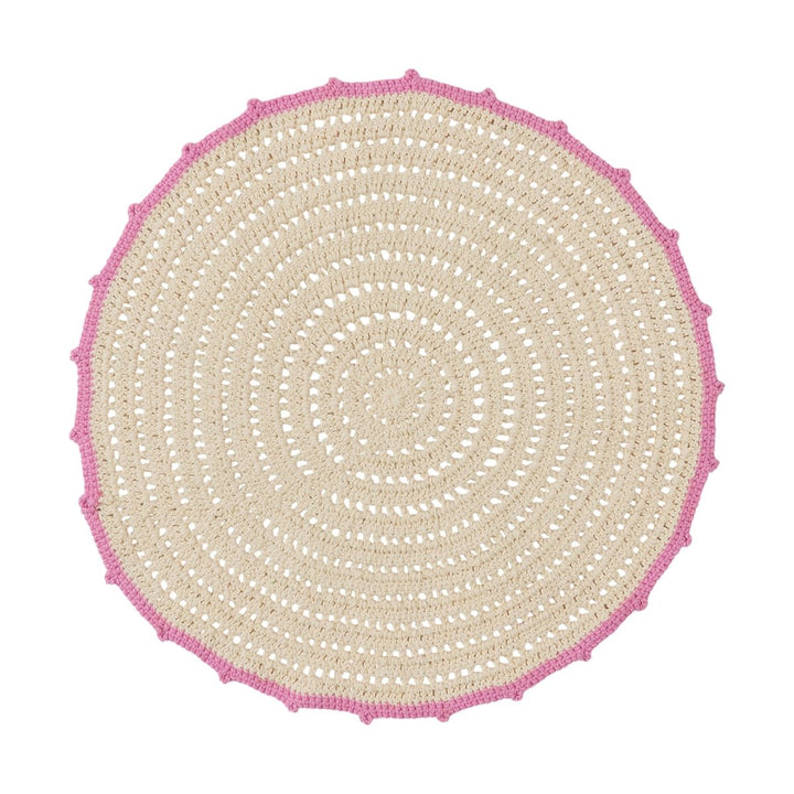 Alameda Crochet Placemat Set - Sage x Clare - Ruby's Home Store