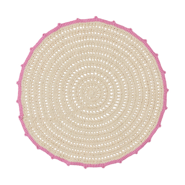 Alameda Crochet Placemat Set - Sage x Clare