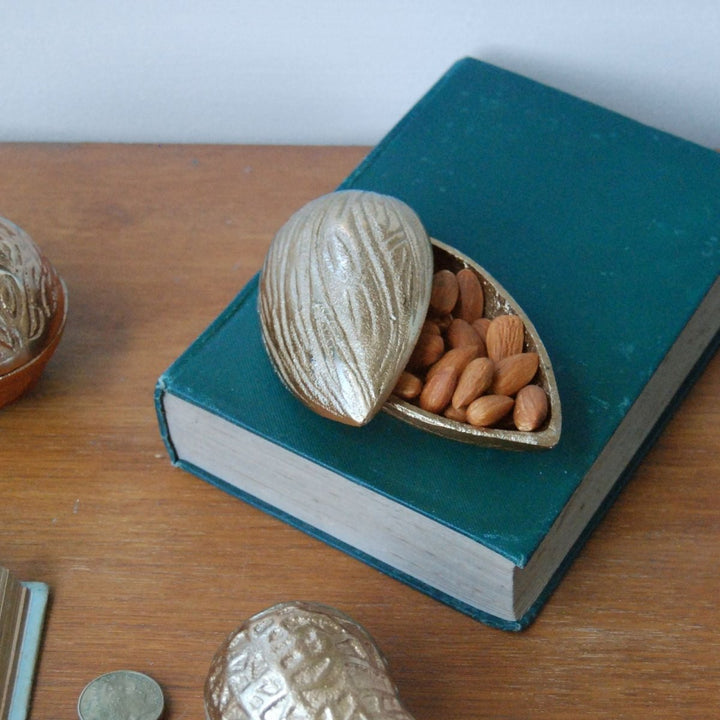 Almond Bowl - Gold - White Moose - Ruby's Home Store