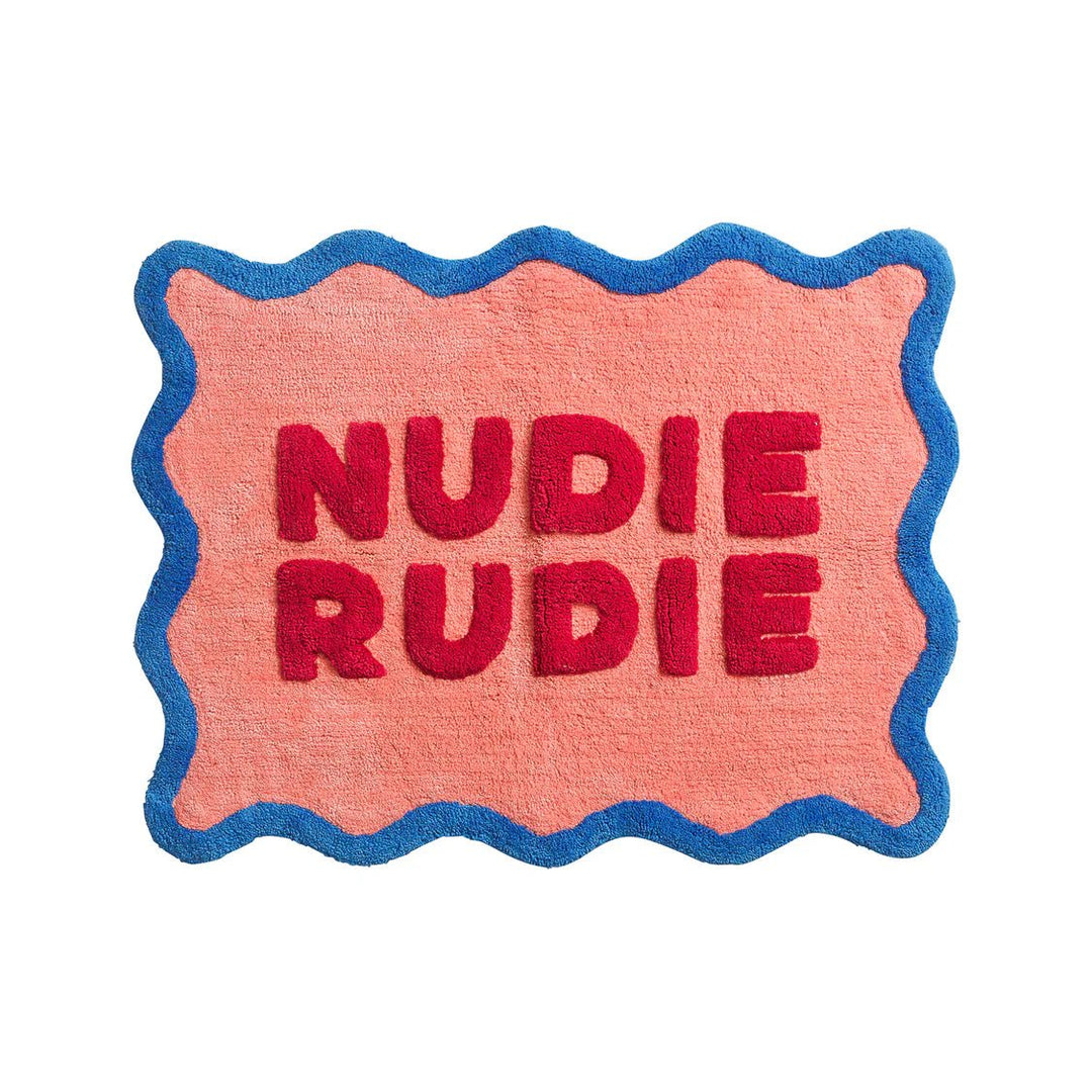 Amalie Nudie Rudie Bath Mat - Hibiscus - Sage x Clare - Ruby's Home Store