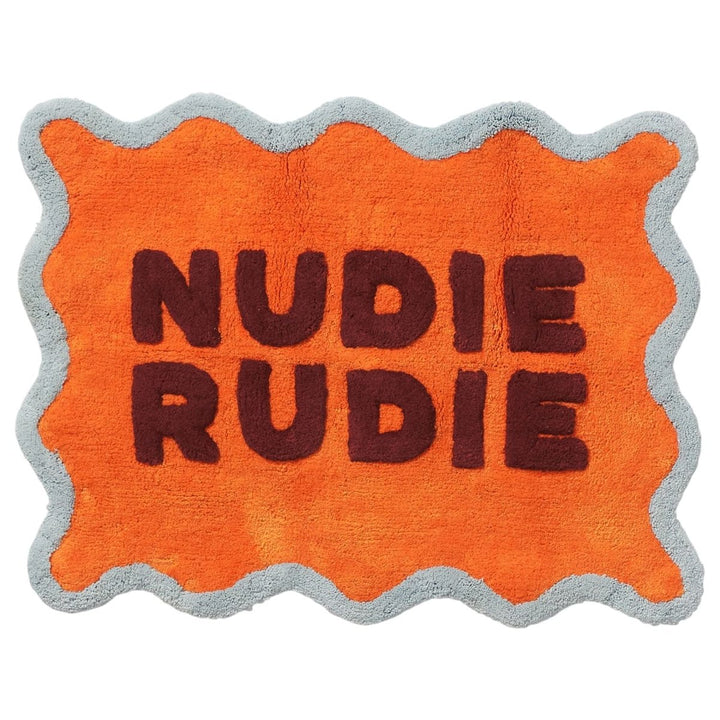 Amalie Nudie Rudie Bath Mat - Orangerie - Sage x Clare - Ruby&