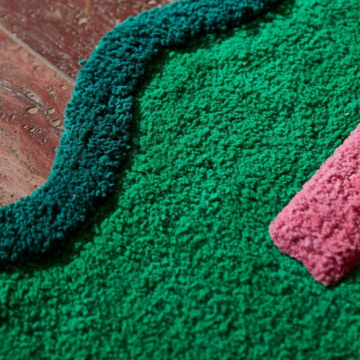 Amalie Nudie Rudie Bath Mat - Spring Green - Sage x Clare - Ruby&
