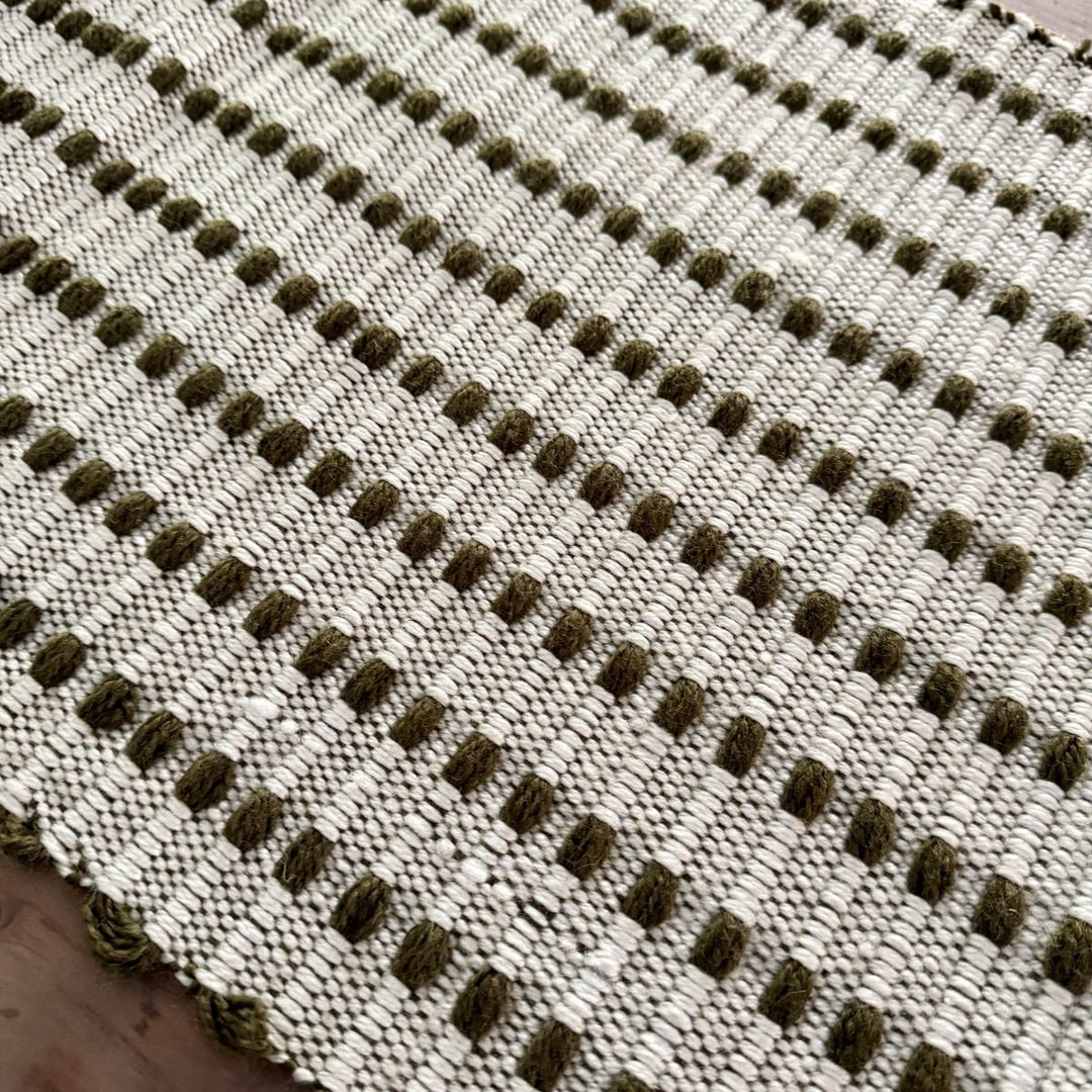 Amelia Table Runner Green - Ruby&