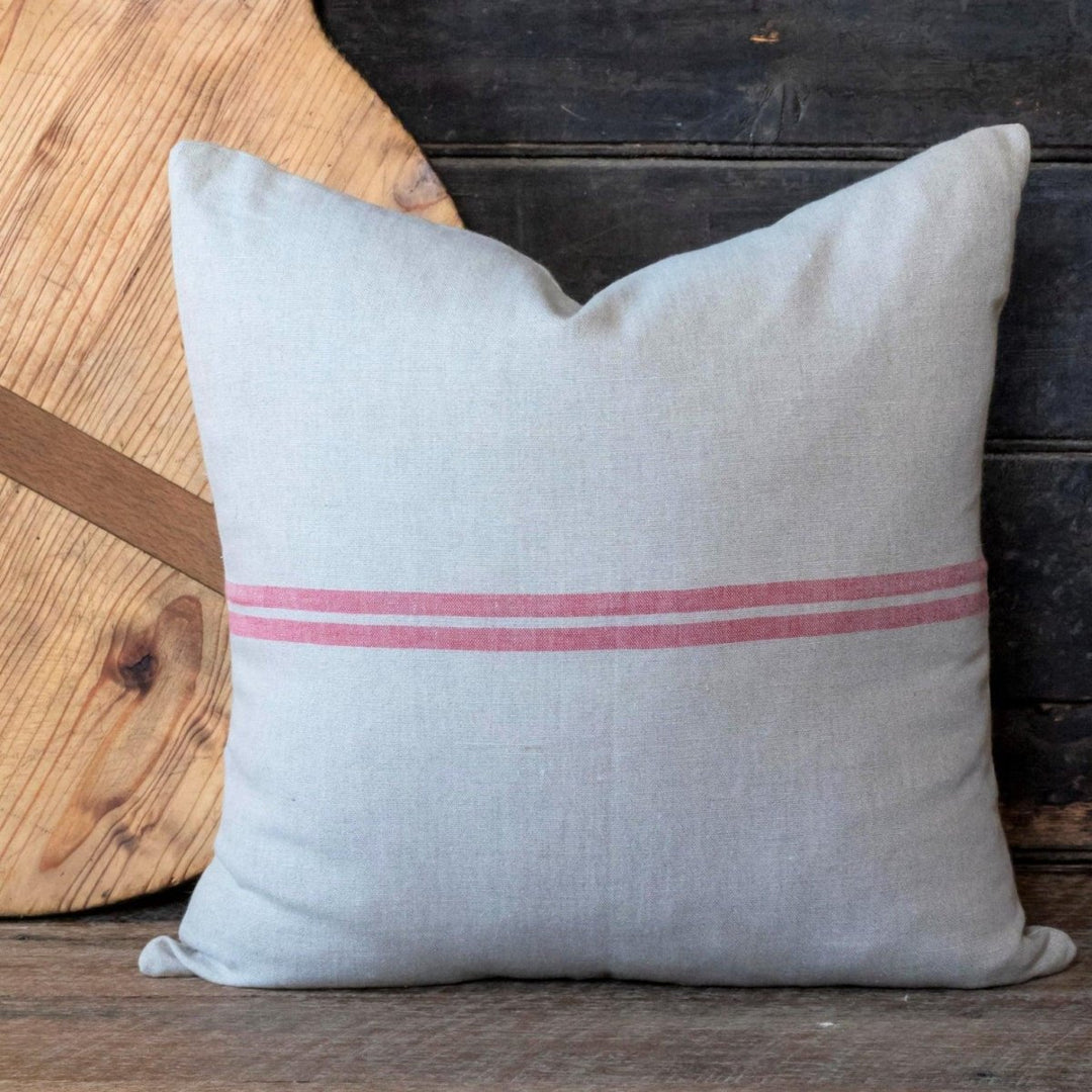 Amelie Cushion - Red - Ruby's Home Store