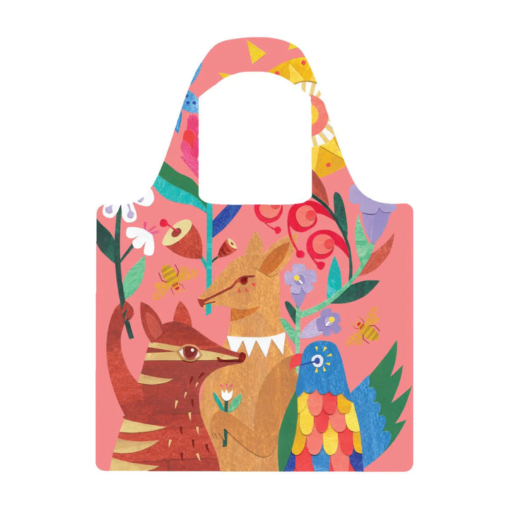 Andrea Smith Animal Party Shopping Bag - Ruby Olive