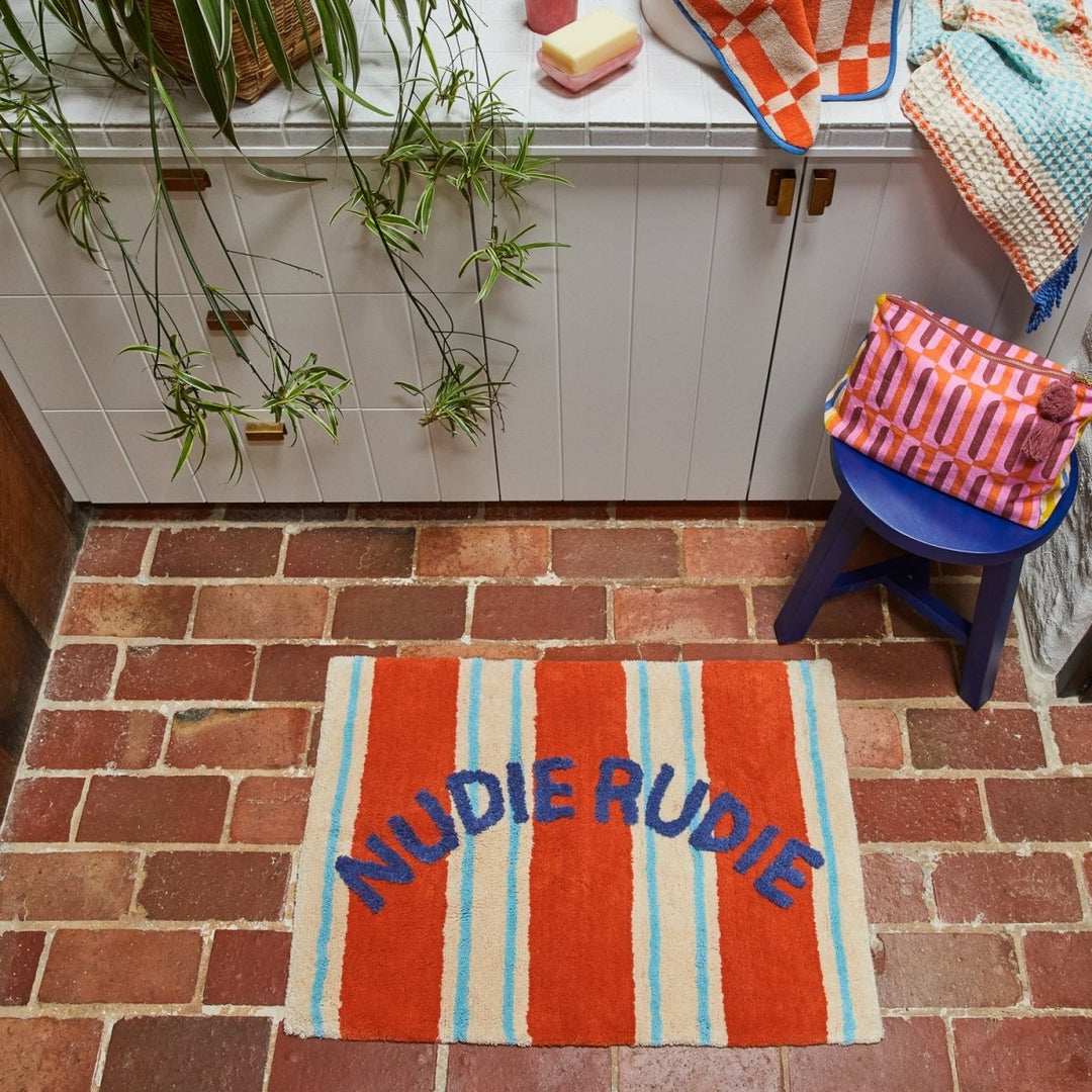 Ballico Nudie Rudie Bath Mat - Paprika - Sage x Clare - Ruby's Home Store