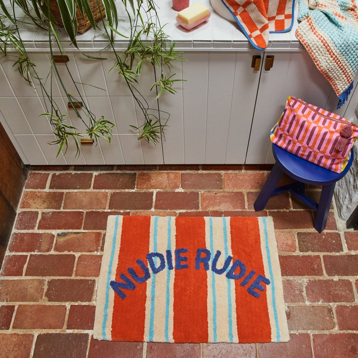 Ballico Nudie Rudie Bath Mat - Paprika - Sage x Clare - Ruby's Home Store