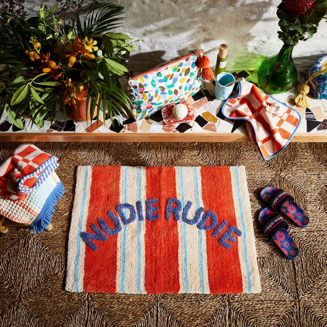 Ballico Nudie Rudie Bath Mat - Paprika - Sage x Clare - Ruby's Home Store