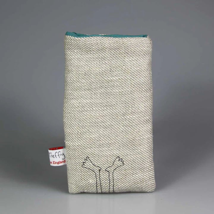 Bather Embroidered Phone/Glasses Case - Poppy Treffry - Ruby's Home Store